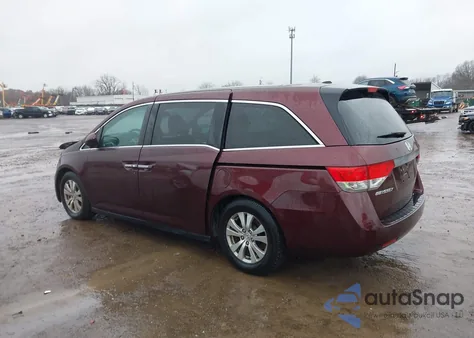 2014 Honda Odyssey Ex-L z USA, uszkodzony, nr VIN 5FNRL5H65EB108563
